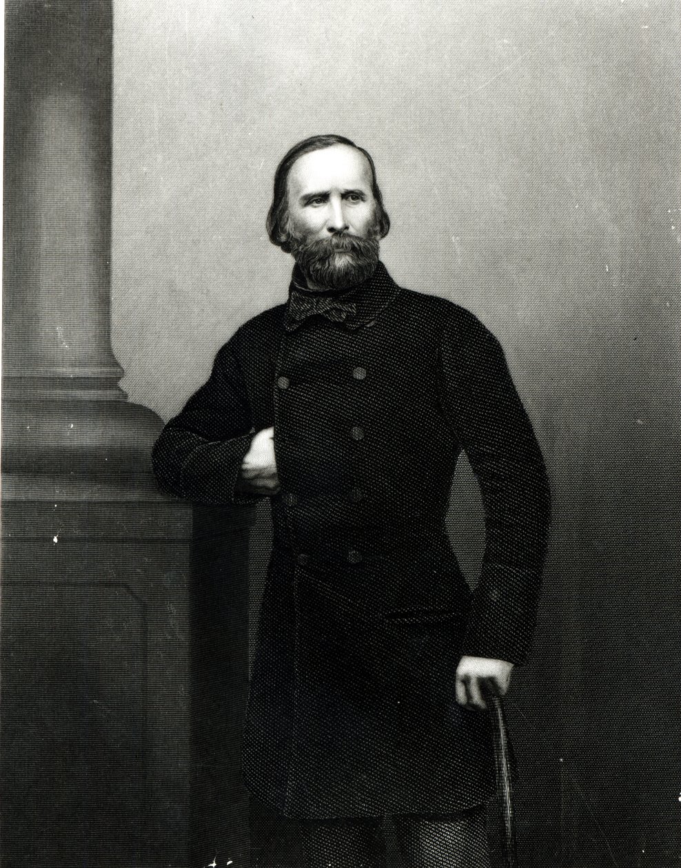 Picha ya Giuseppe Garibaldi (1807-82) swed av Italian School