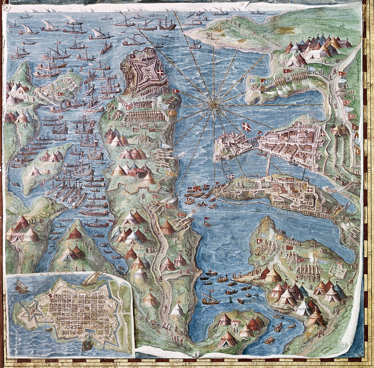 Siege of Malta, detalj från 