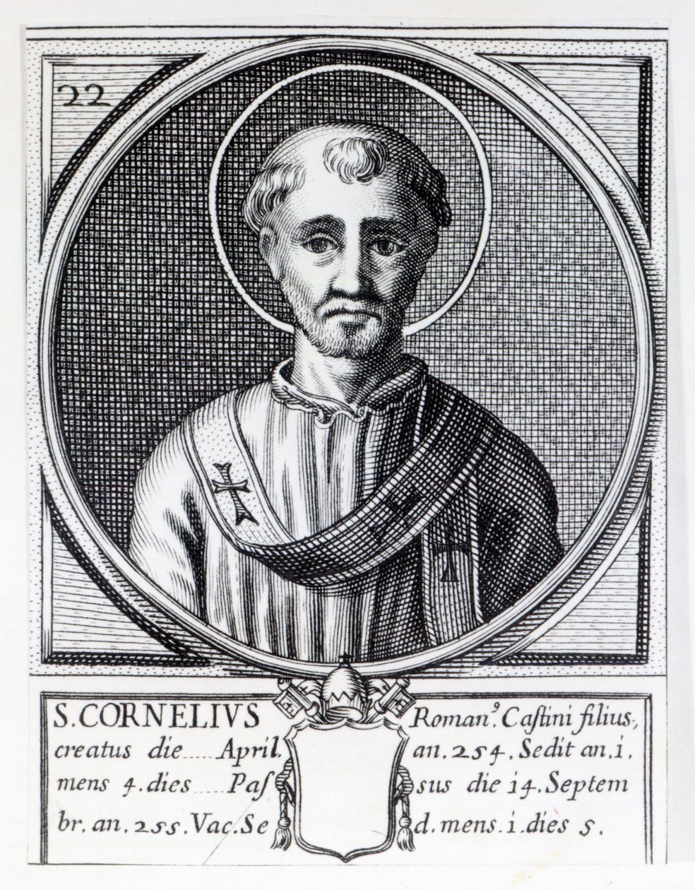 S:t Cornelius av Italian School
