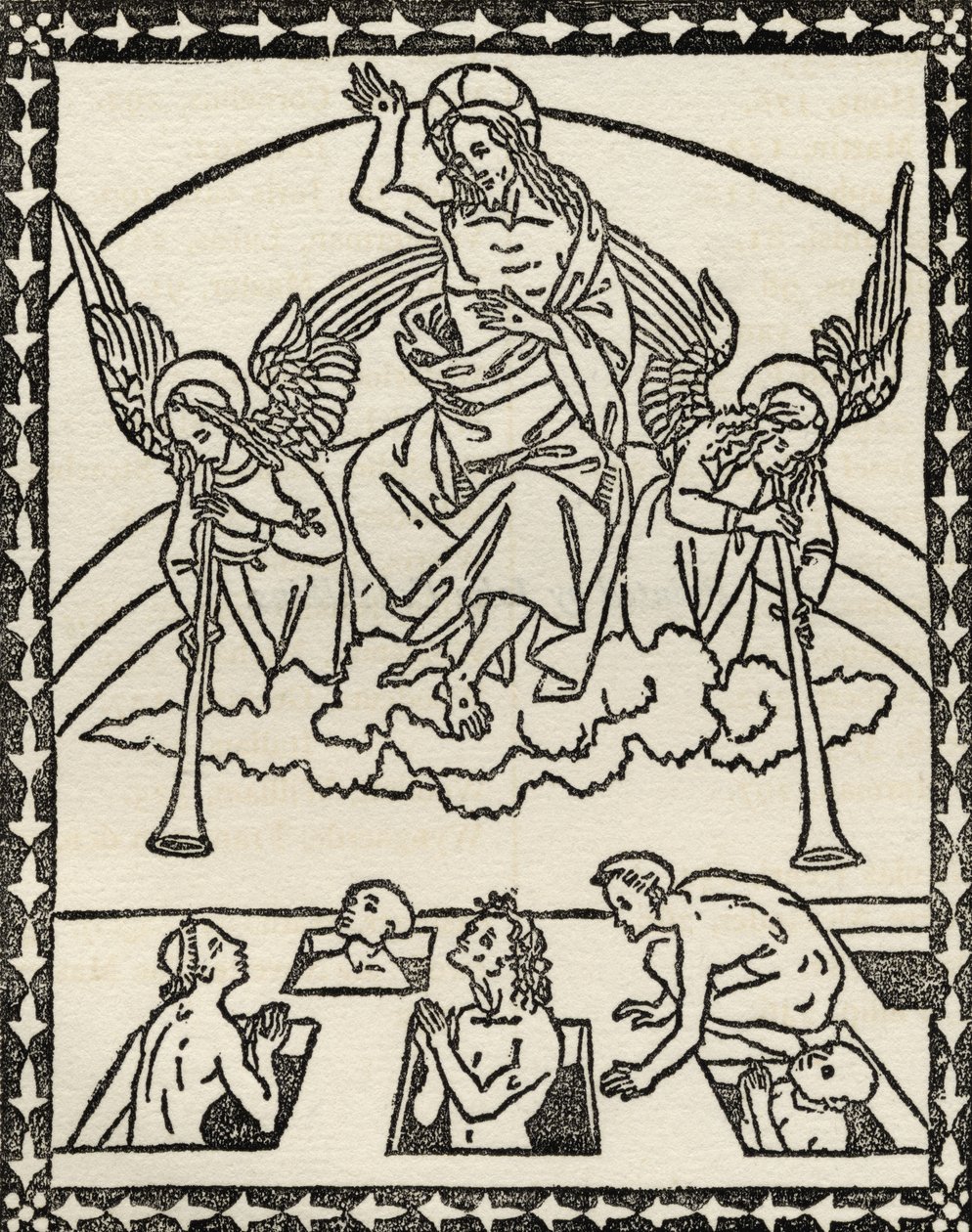 The Last Judgement, från "A Catalogue of a Collection of Engravings, Etchings and Woodcuts", av Richard Fisher, publicerad 1879 av Italian School