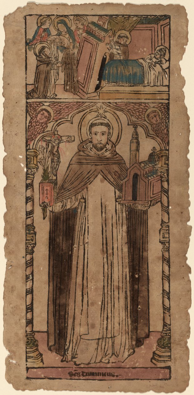 Saint Dominic av Italian 15th Century
