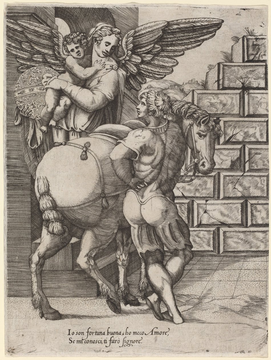 Allegory of Fortune av Italian 16th Century