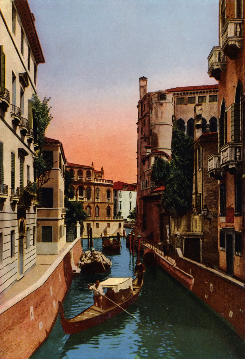 Venedig / Venedig: Rio delle Meravegie (foto i färg) av Italian Photographer