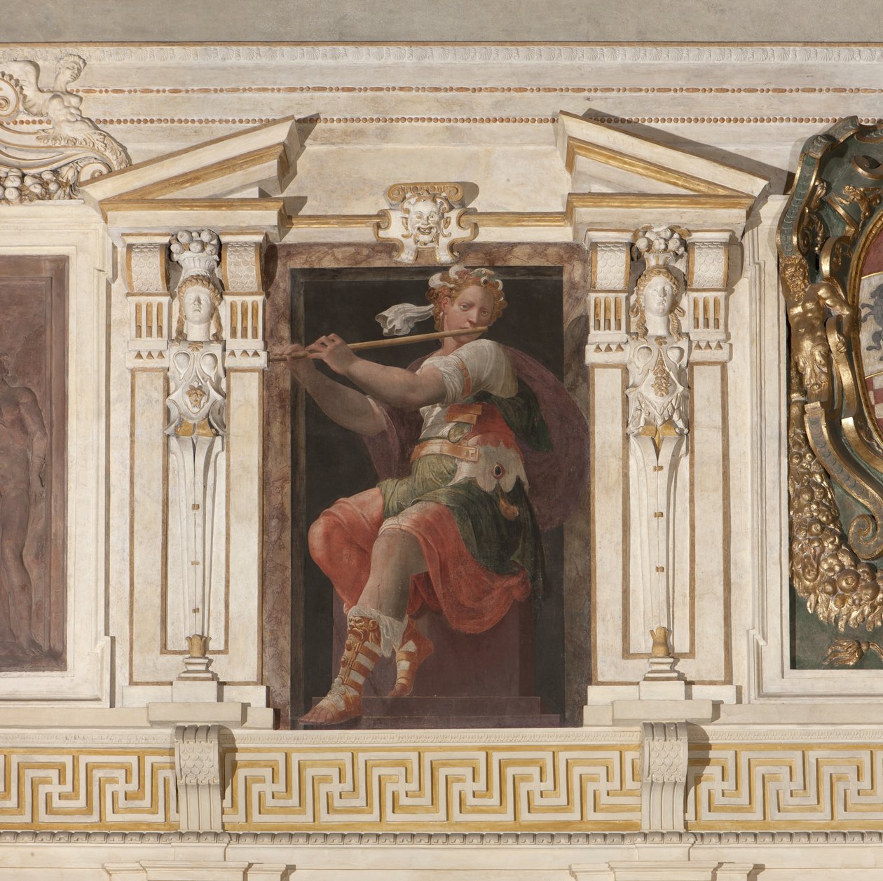 Allegorisk figur av Italian School