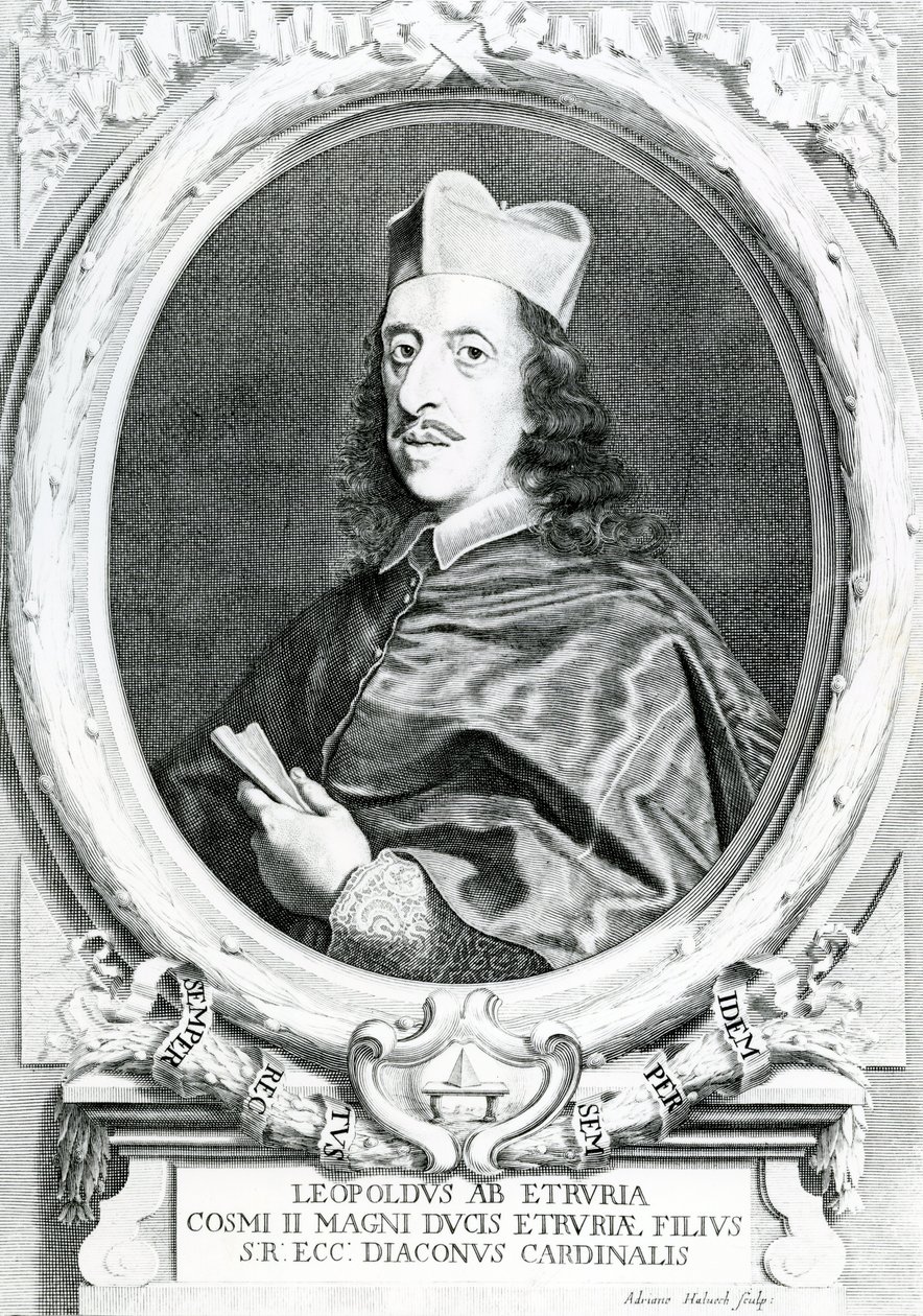 Kardinal Leopold de Medici (1617-1675) av Italian School