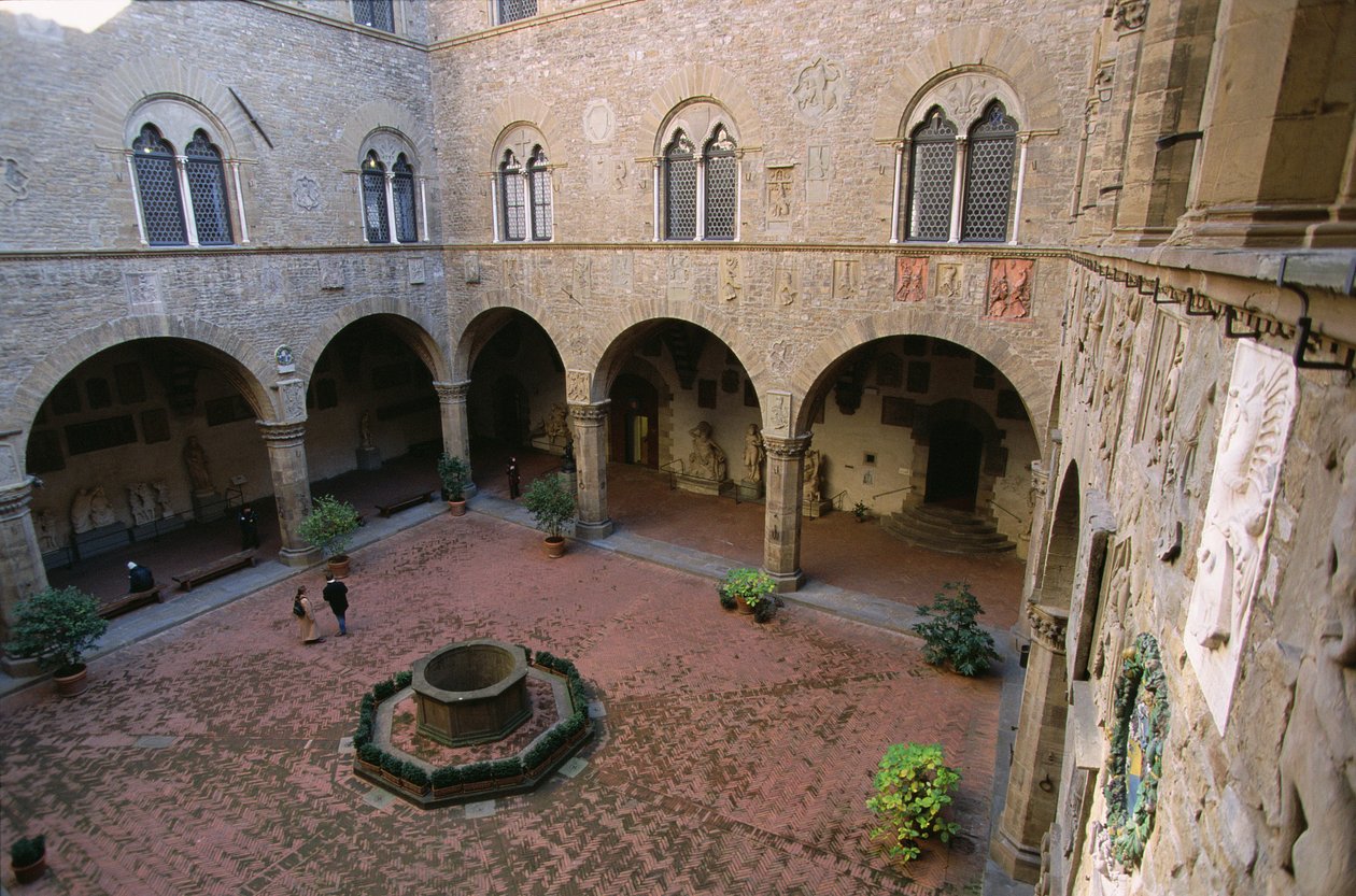 Gård av Italian School