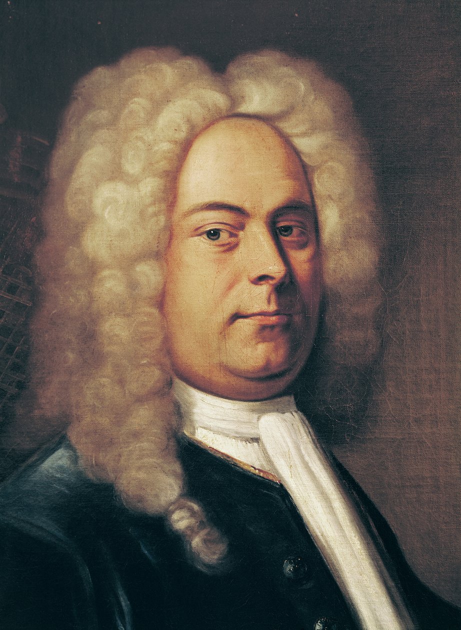 George Frederick Handel (1685-1759) av Italian School