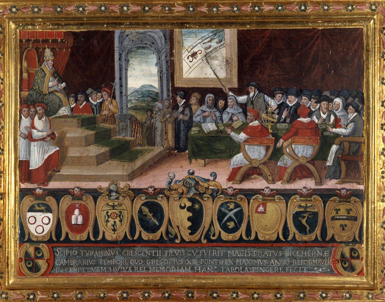 Gregory XIII (Ugo Good Companion av Italian School