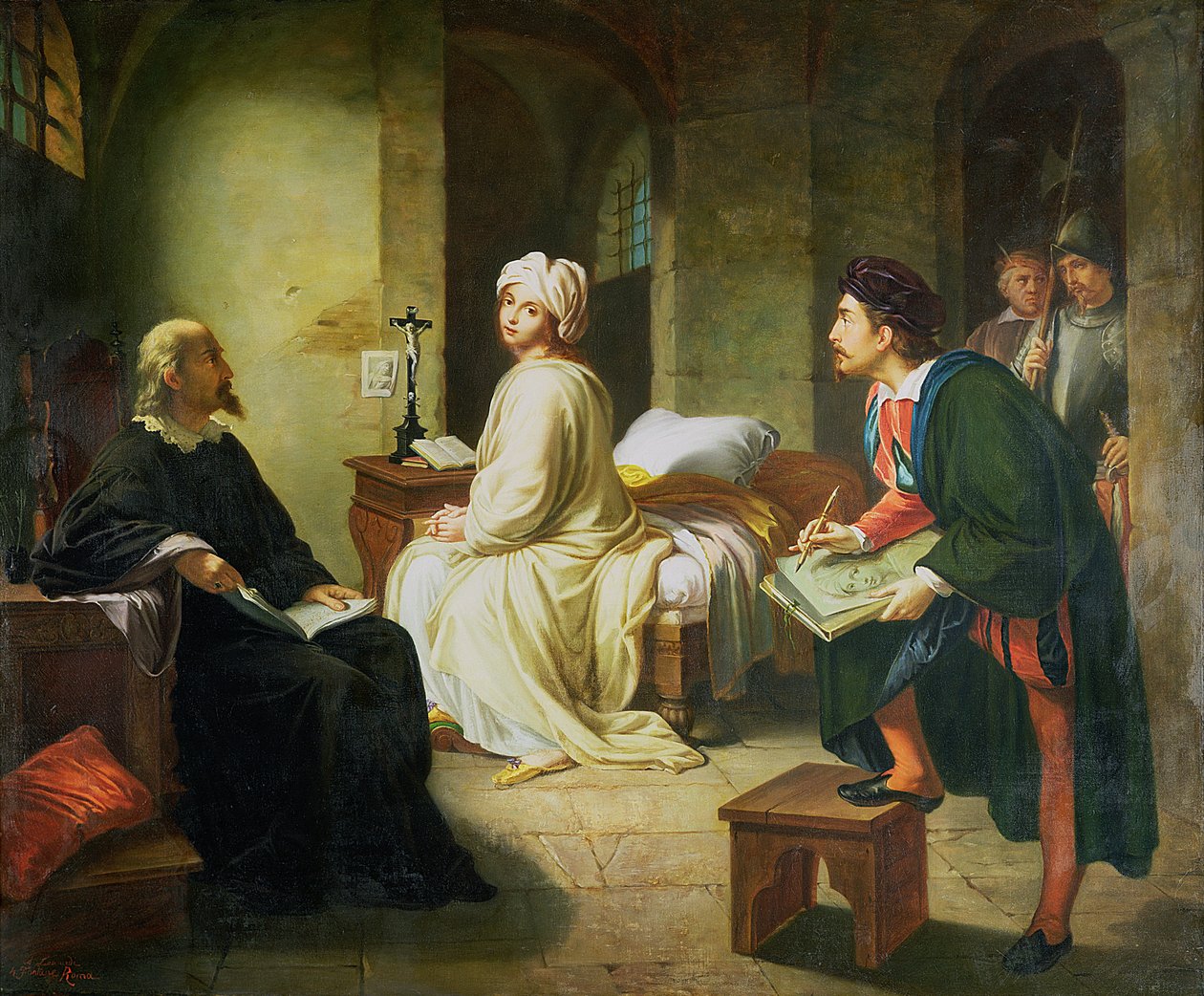 Guido Reni skissar Beatrice Cenci av Italian School