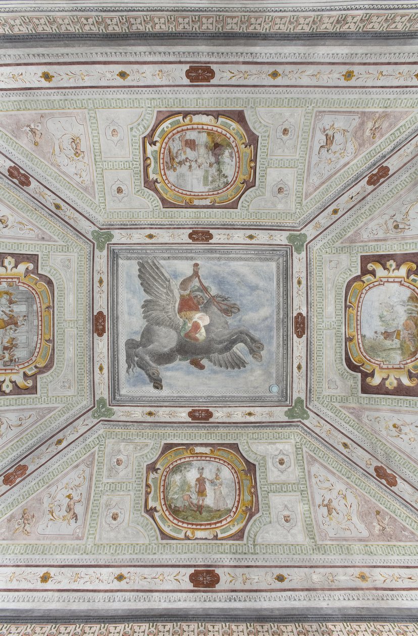 Hall of Perseus: bevingad häst av Italian School
