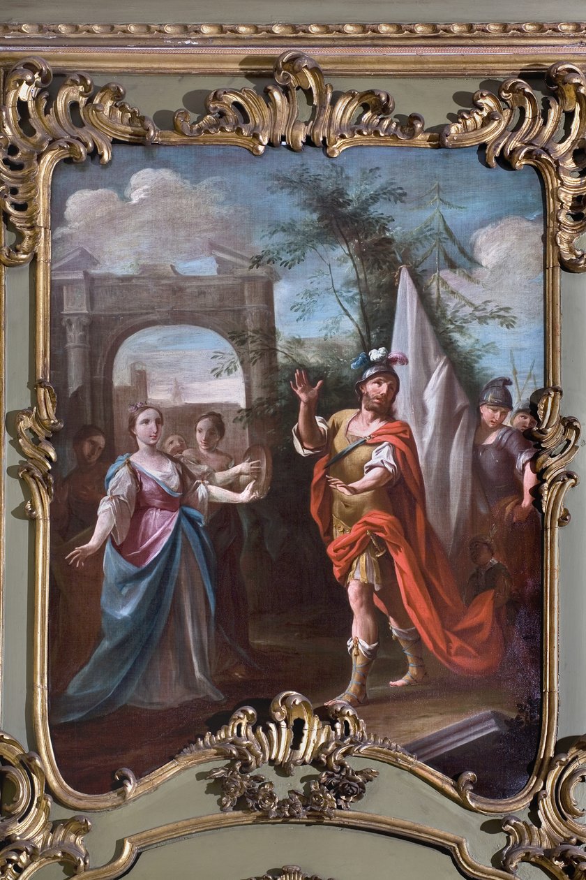 Jeftas löfte av Italian School