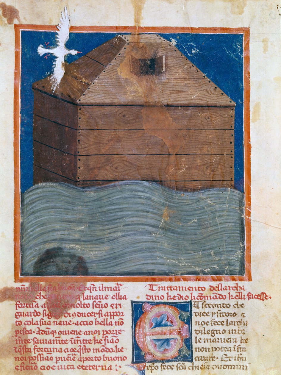 Fröken. II.VI.16, c 83a, Noaks ark av Italian School