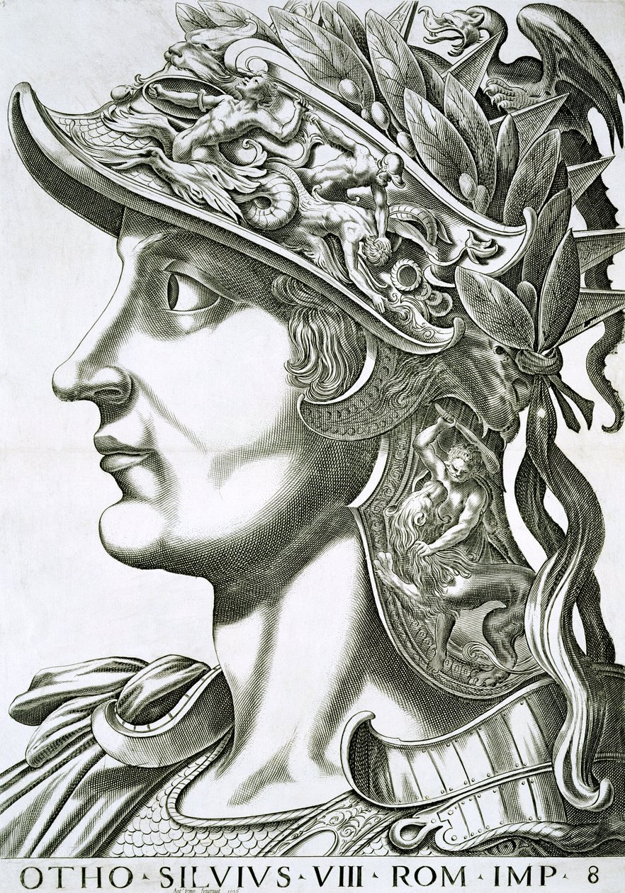 Otho (32-69 e.Kr.), 1596 av Italian School