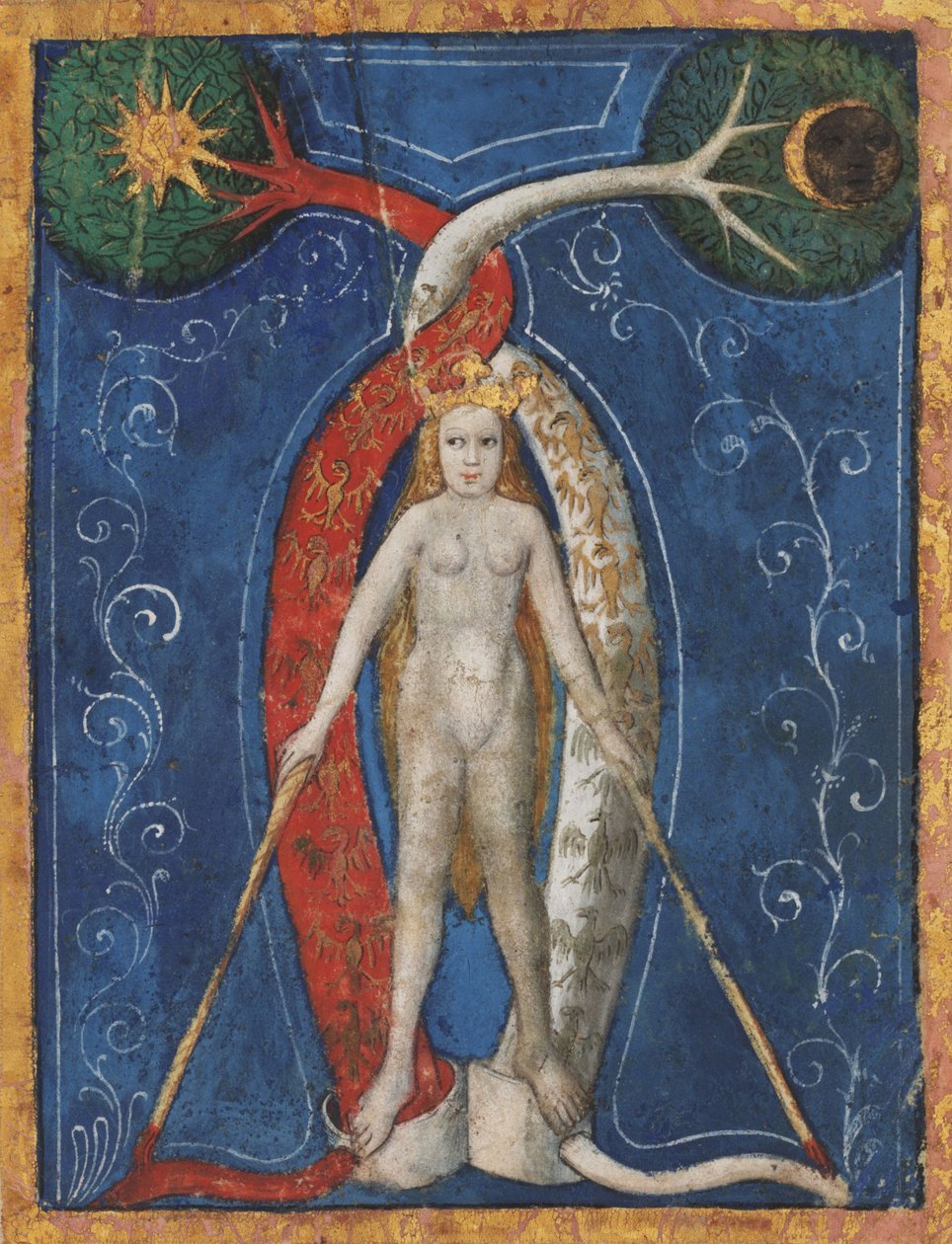 Filosofisk Merkurius (vellum) av Italian School