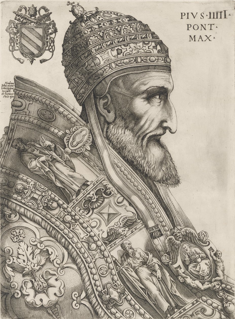 Pius V, ca. 1566 av Italian School