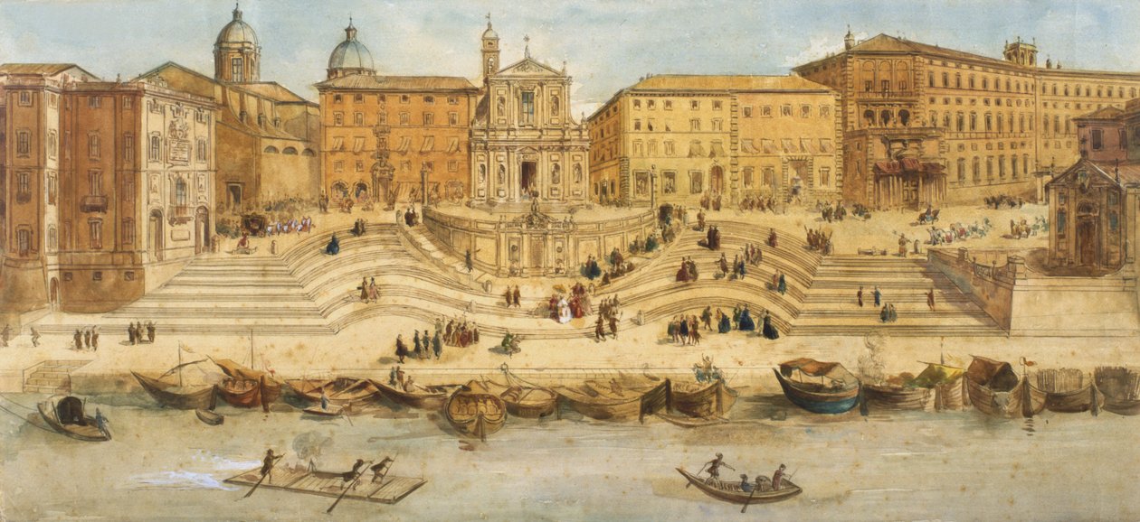 Ripettas hamn av Italian School
