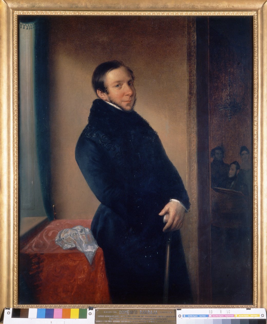 Porträtt av Domenico Barbaia av Italian School