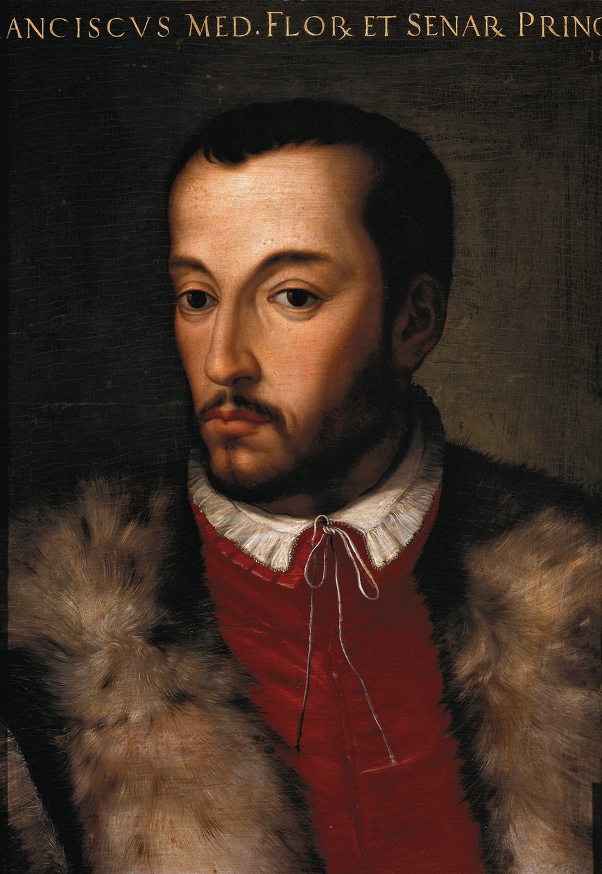 Porträtt av Francesco I av Medici av Italian School