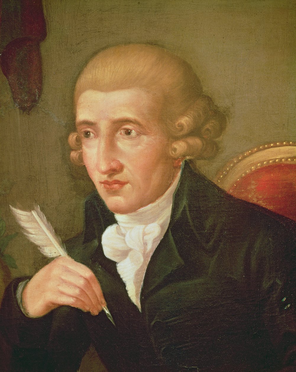Porträtt av Joseph Haydn av Italian School
