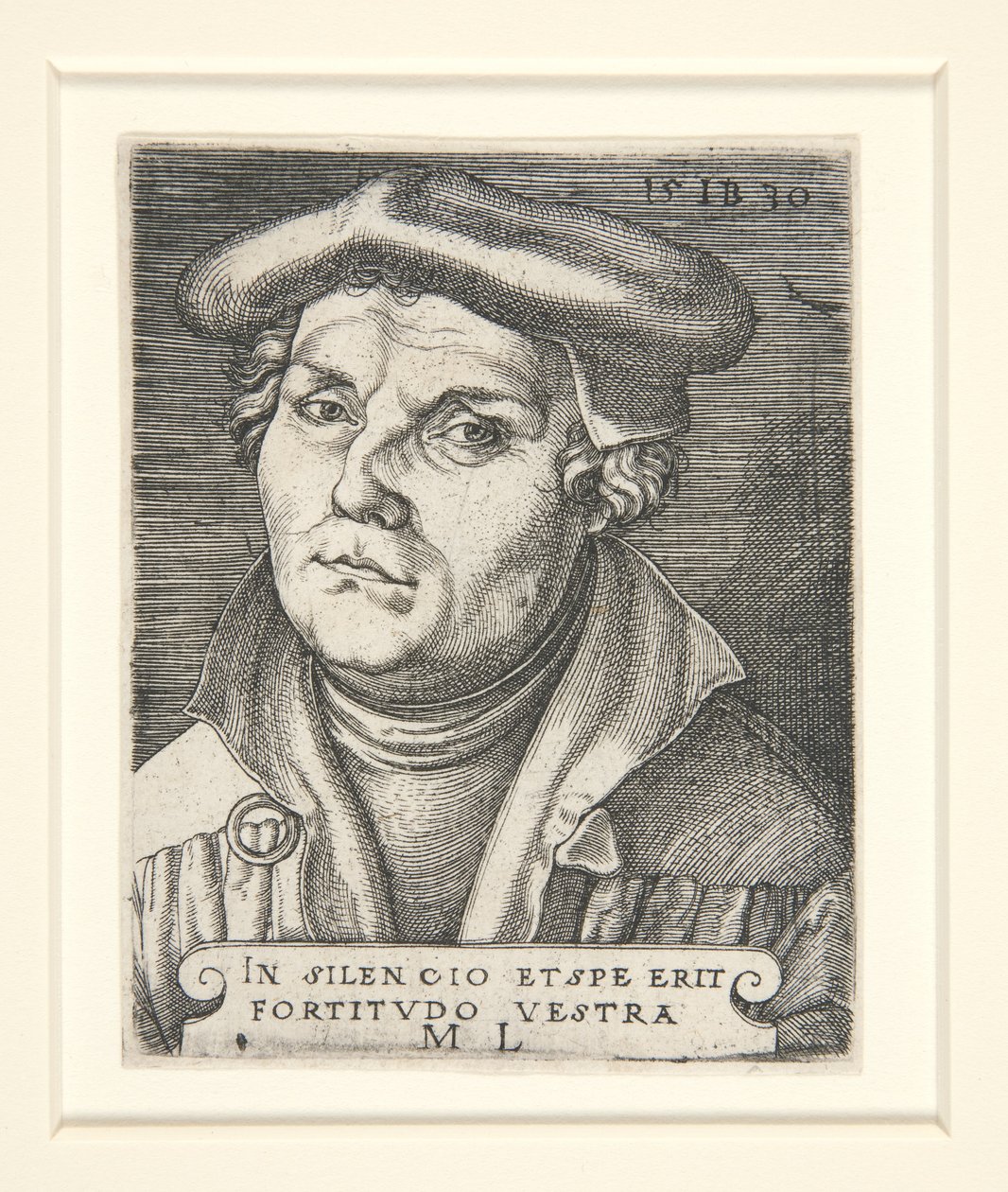 Porträtt av Martin Luther av Italian School