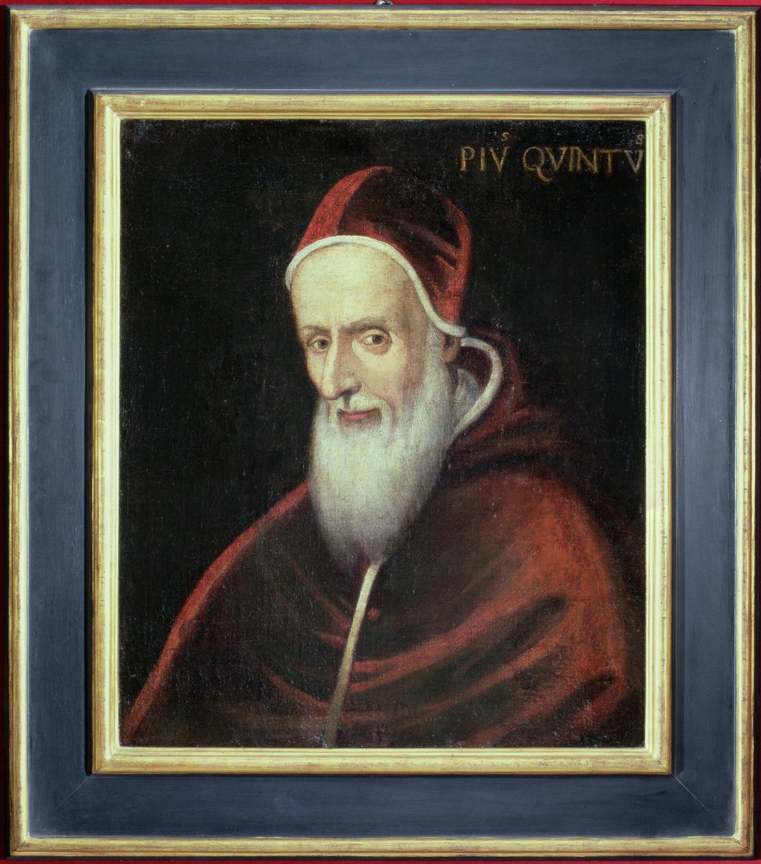 Porträtt av påven Pius V av Italian School