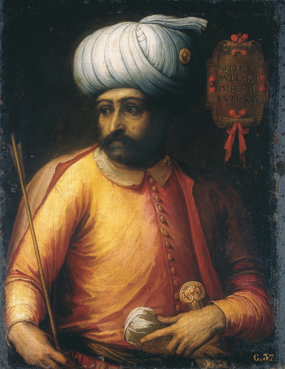 Porträtt av Selim I, ca 1550 av Italian School