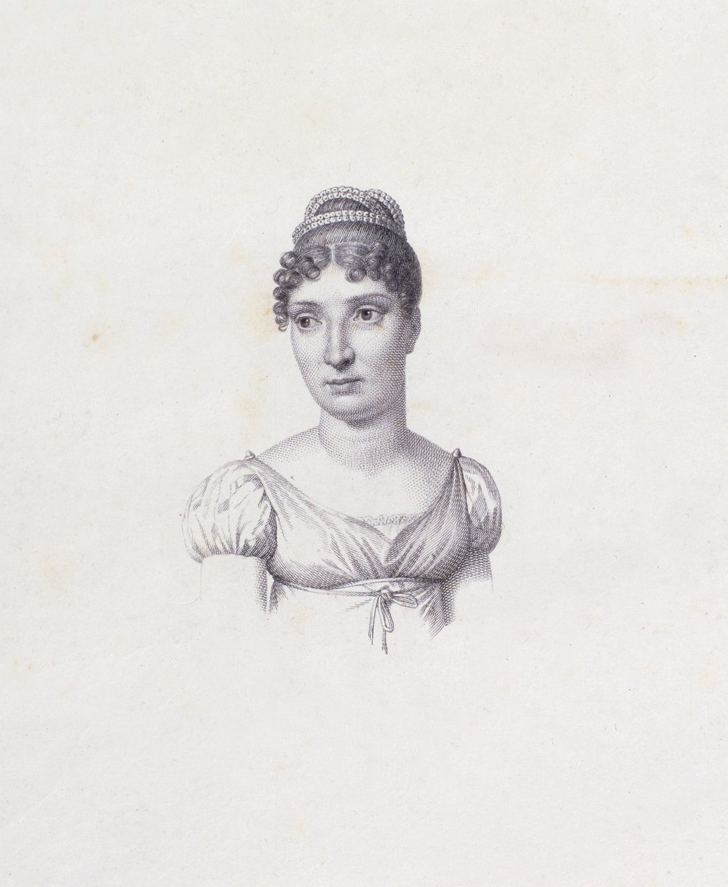 Prinsessan Elisa Baciocchi (gravyr) av Italian School