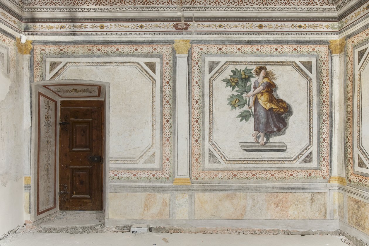 Room of the Music (fresk) av Italian School