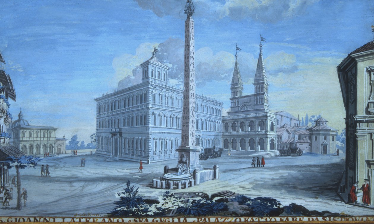 San Giovanni in Laterano av Italian School