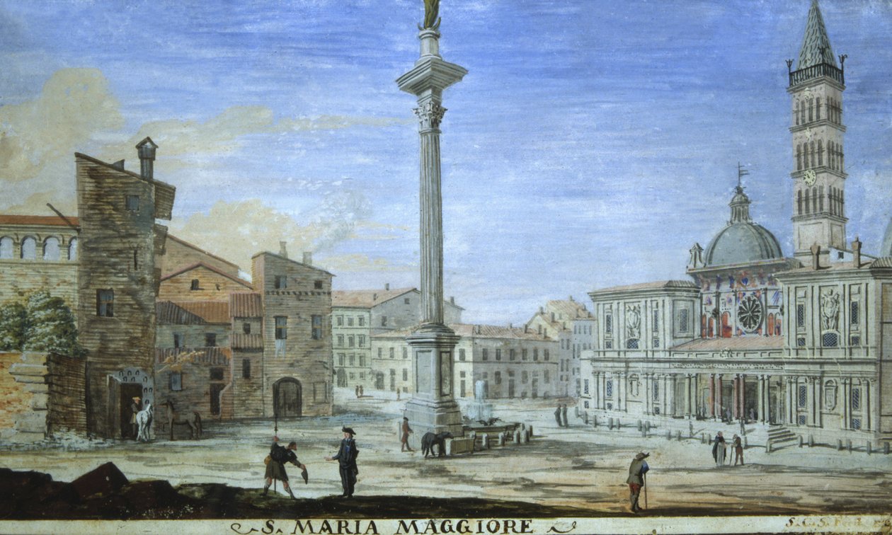 Santa Maria Maggiore av Italian School
