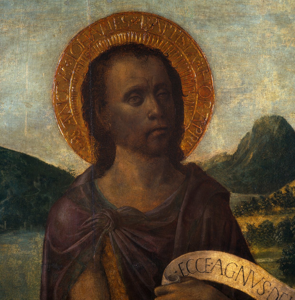 Johannes Döparen av Italian School