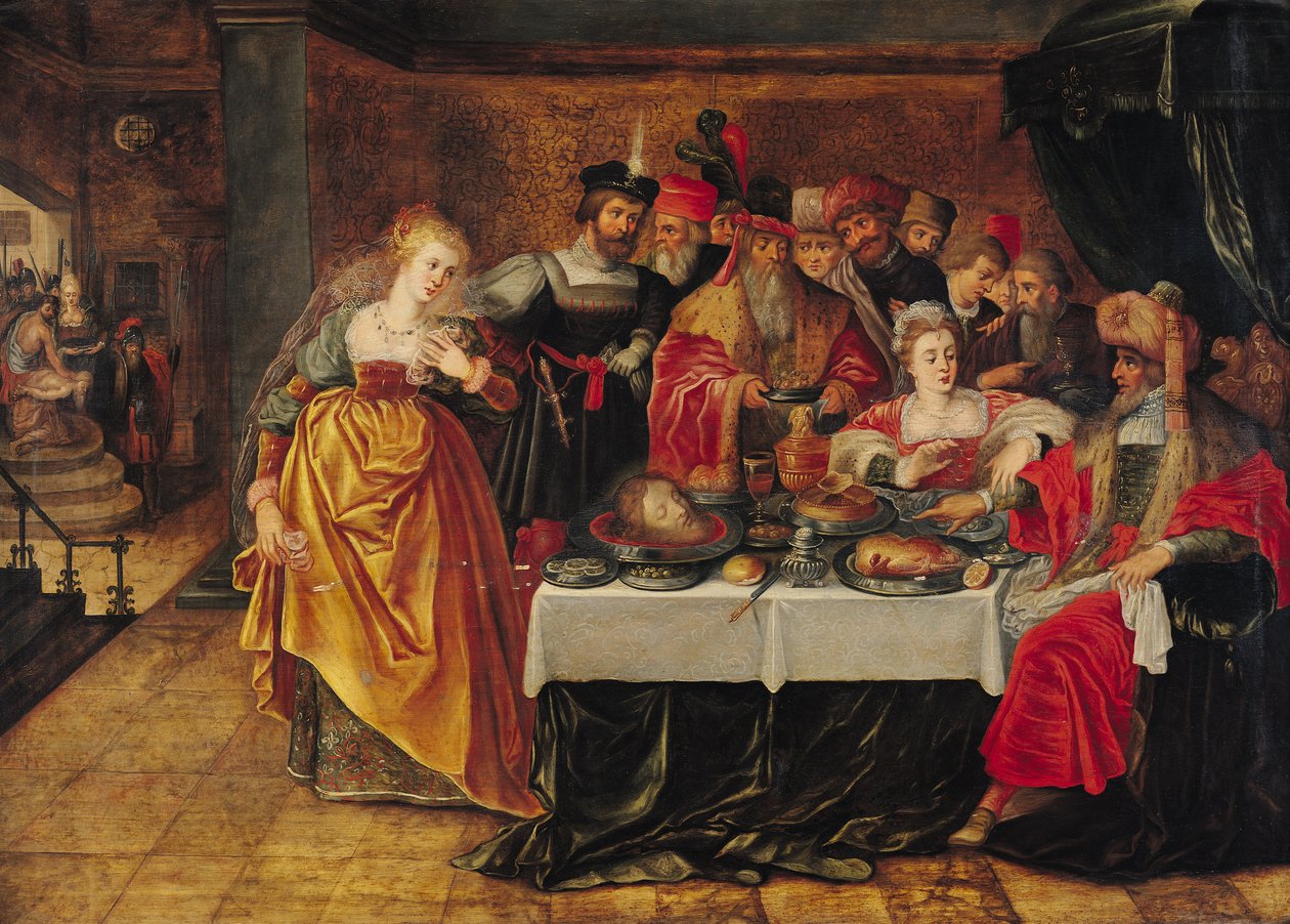 Herodes högtid av Italian School