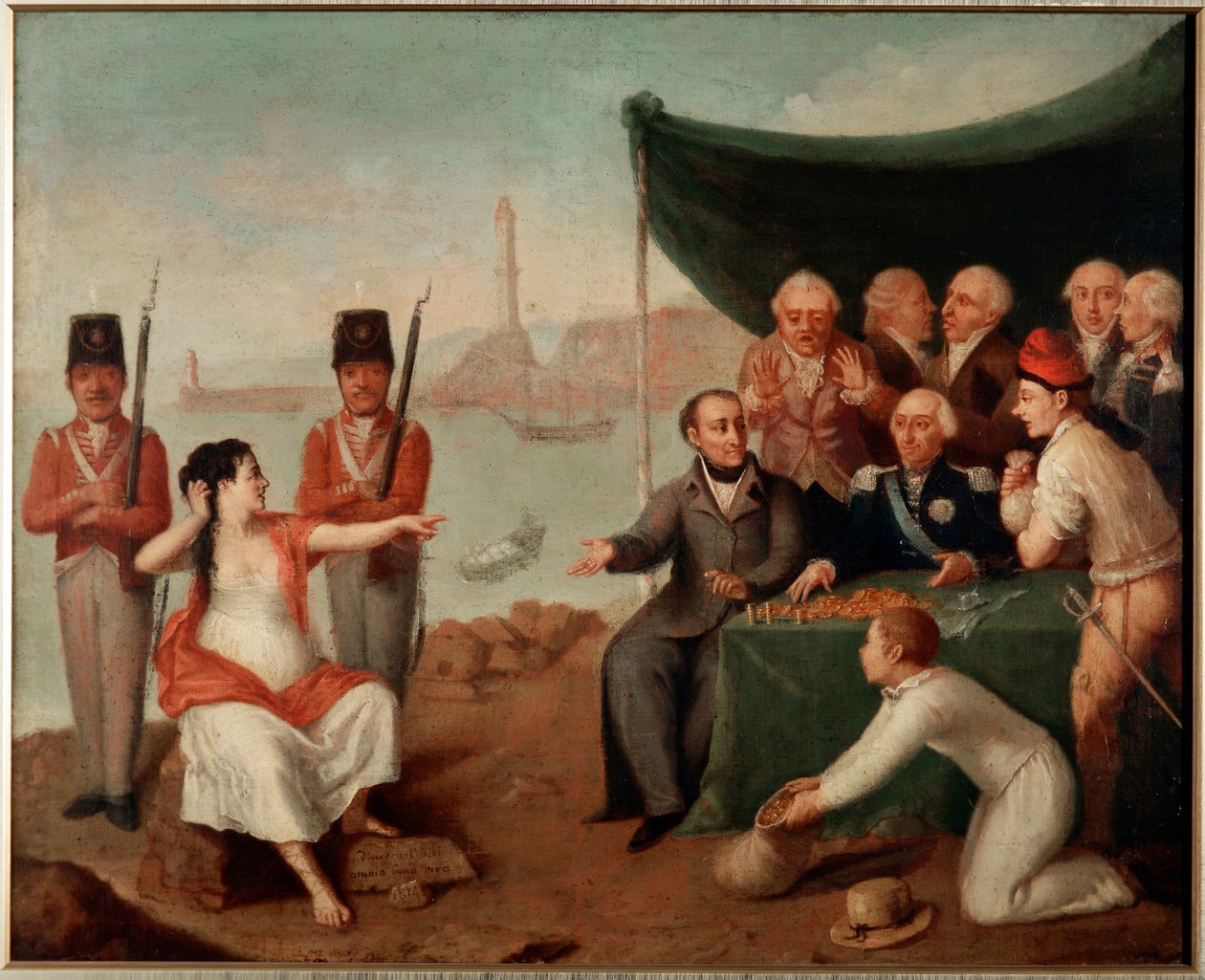 Liguriens självständighet, 1815 av Italian School