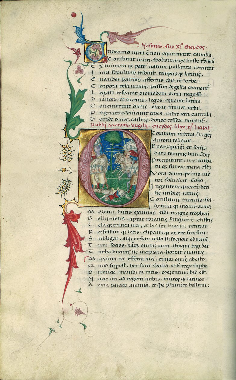 Virgils Eclogues, Georgics, Aeneid, Milano av Italian School