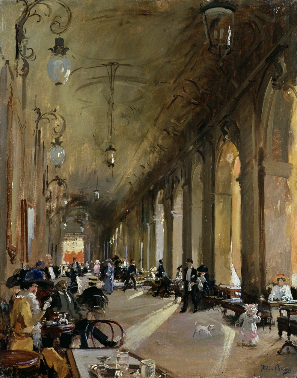 Café Florian, Venedig av Italico Brass