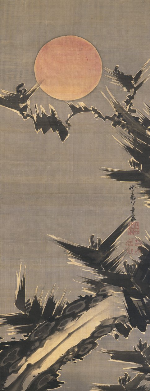 Nyårssön, 1800 av Ito Jakuchu