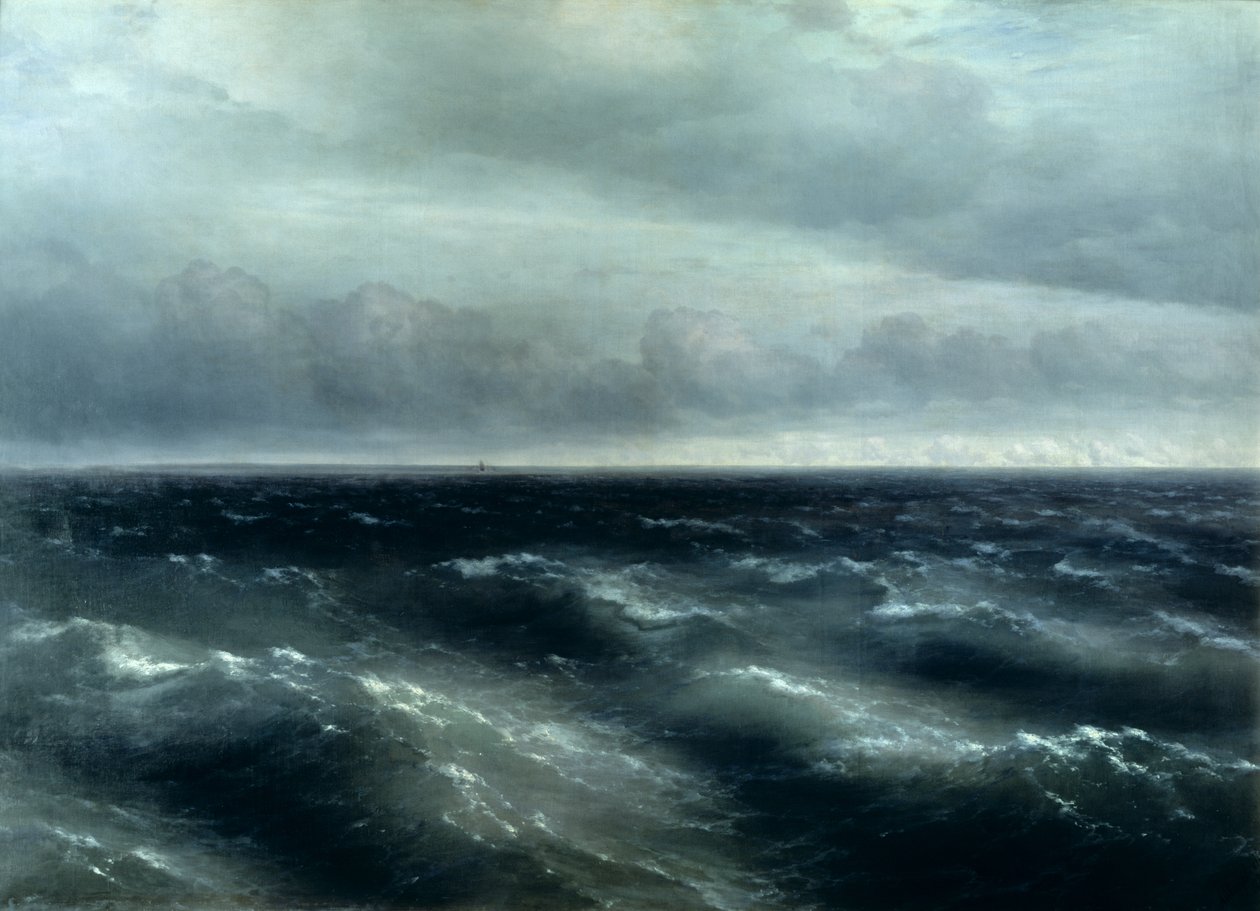 Svarta havet, 1881 av Ivan Konstantinovich Aivazovsky