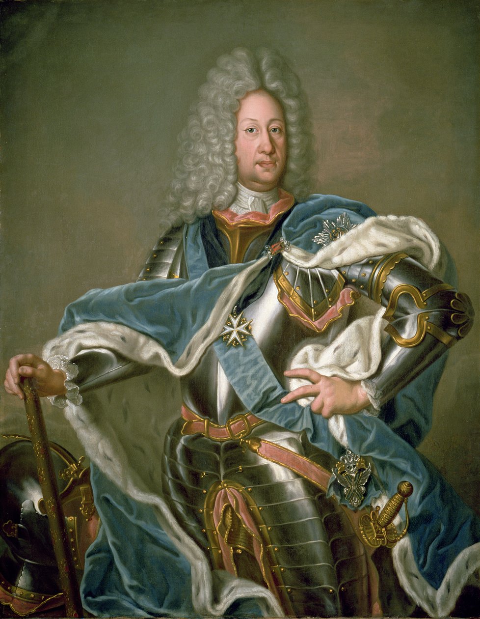 Porträtt av greve Boris Sheremetyev, 1760 av Ivan Petrovich Argunov