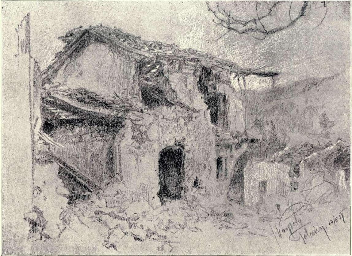  Razdejana hisan av Ivan Vavpotic