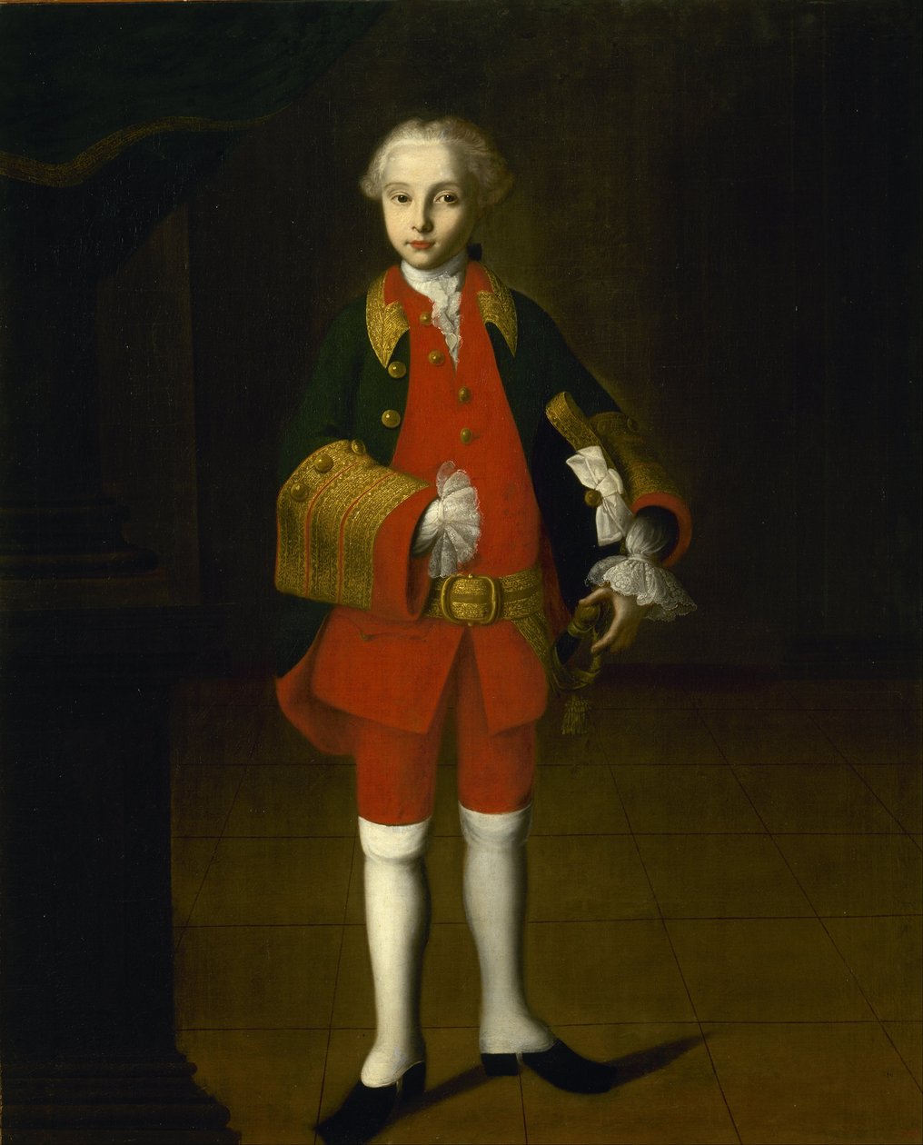 Porträtt av William George Fairmore av Ivan Yakovlevich Vishnyakov