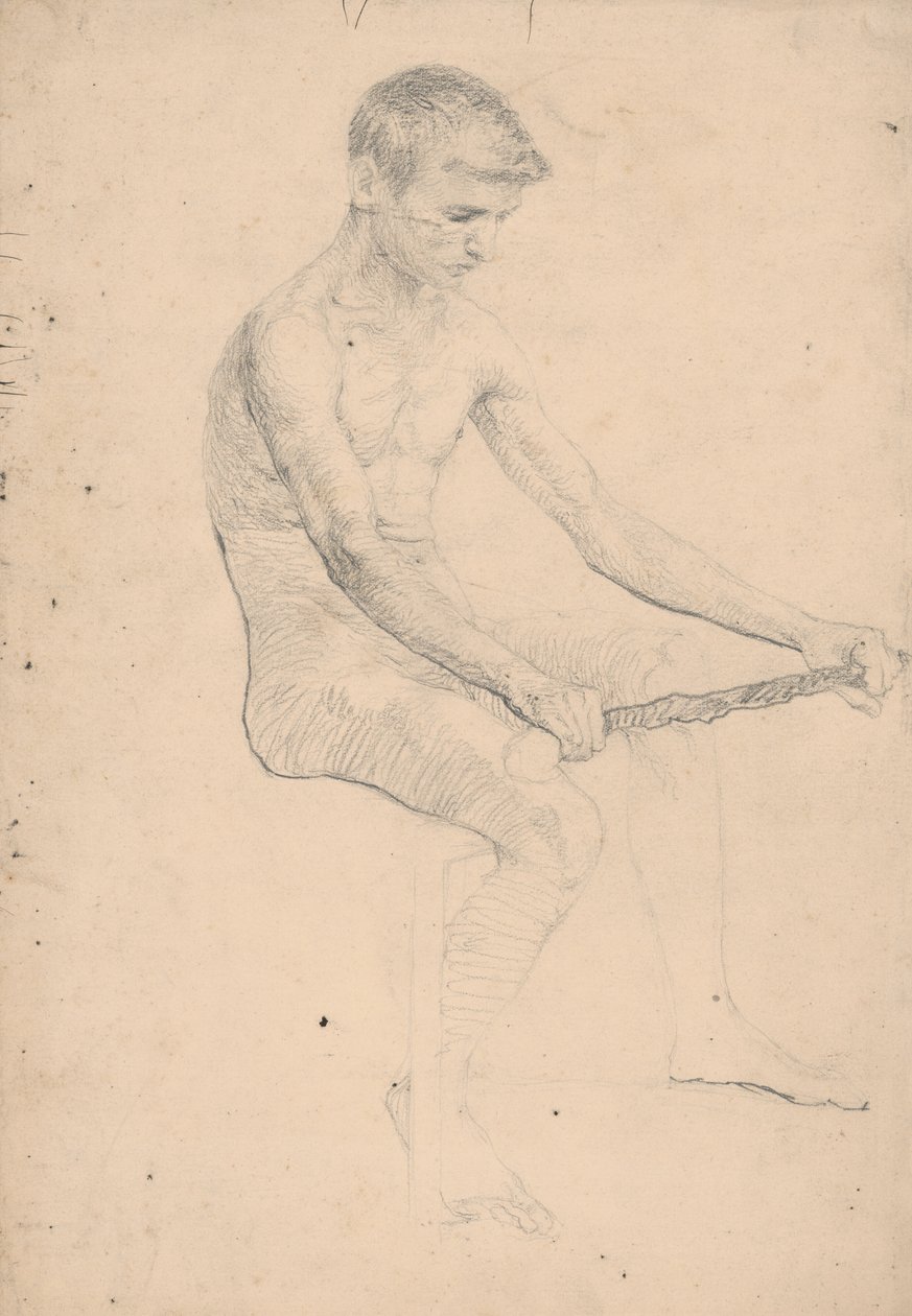 Man with a stick av Ivan Zabota