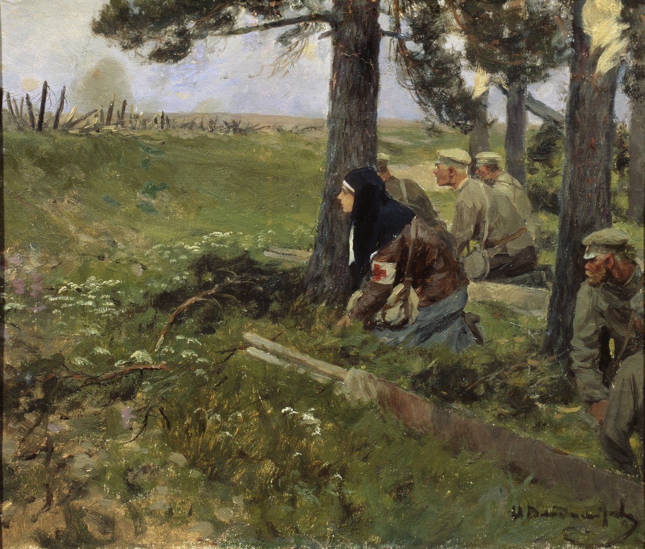 En sjuksköterska, 1914-1917 av Ivan Alexeyevich Vladimirov