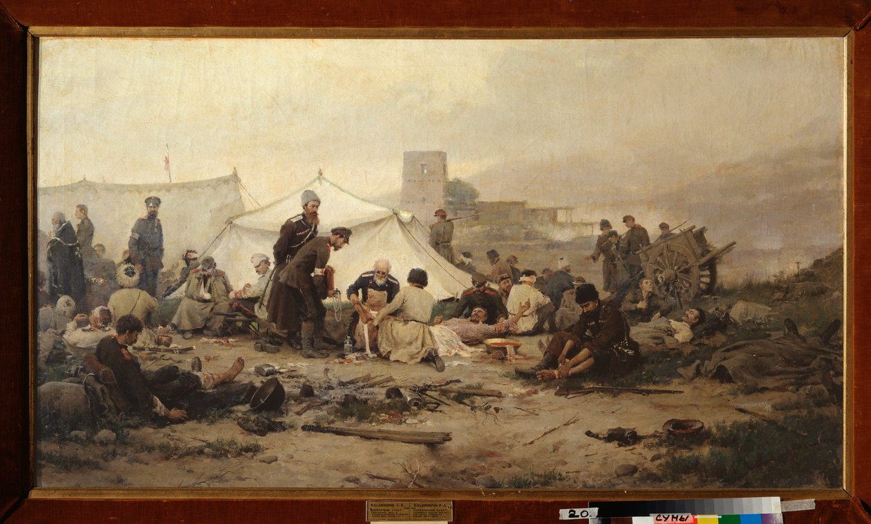 Omklädningsstation av Ivan Alexeyevich Vladimirov