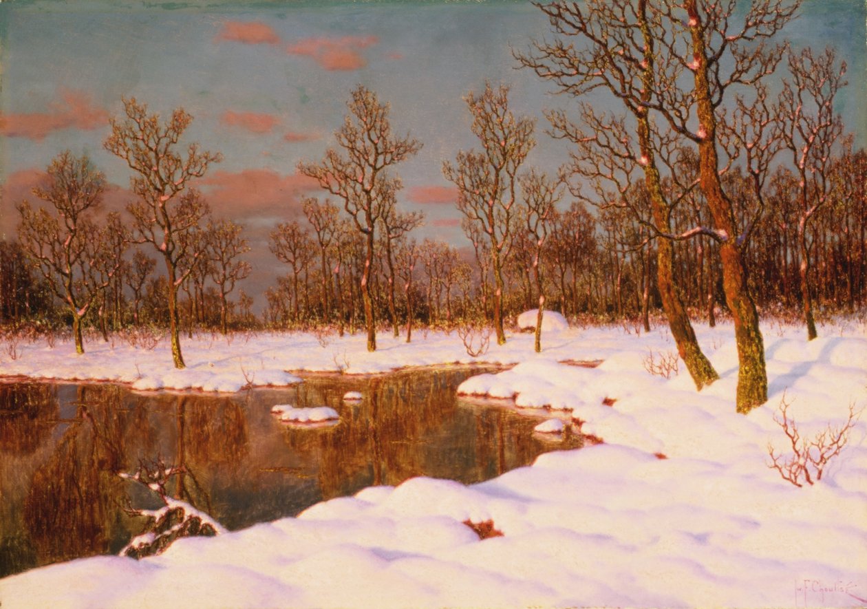En novemberkväll av Ivan Fedorovich Choultse