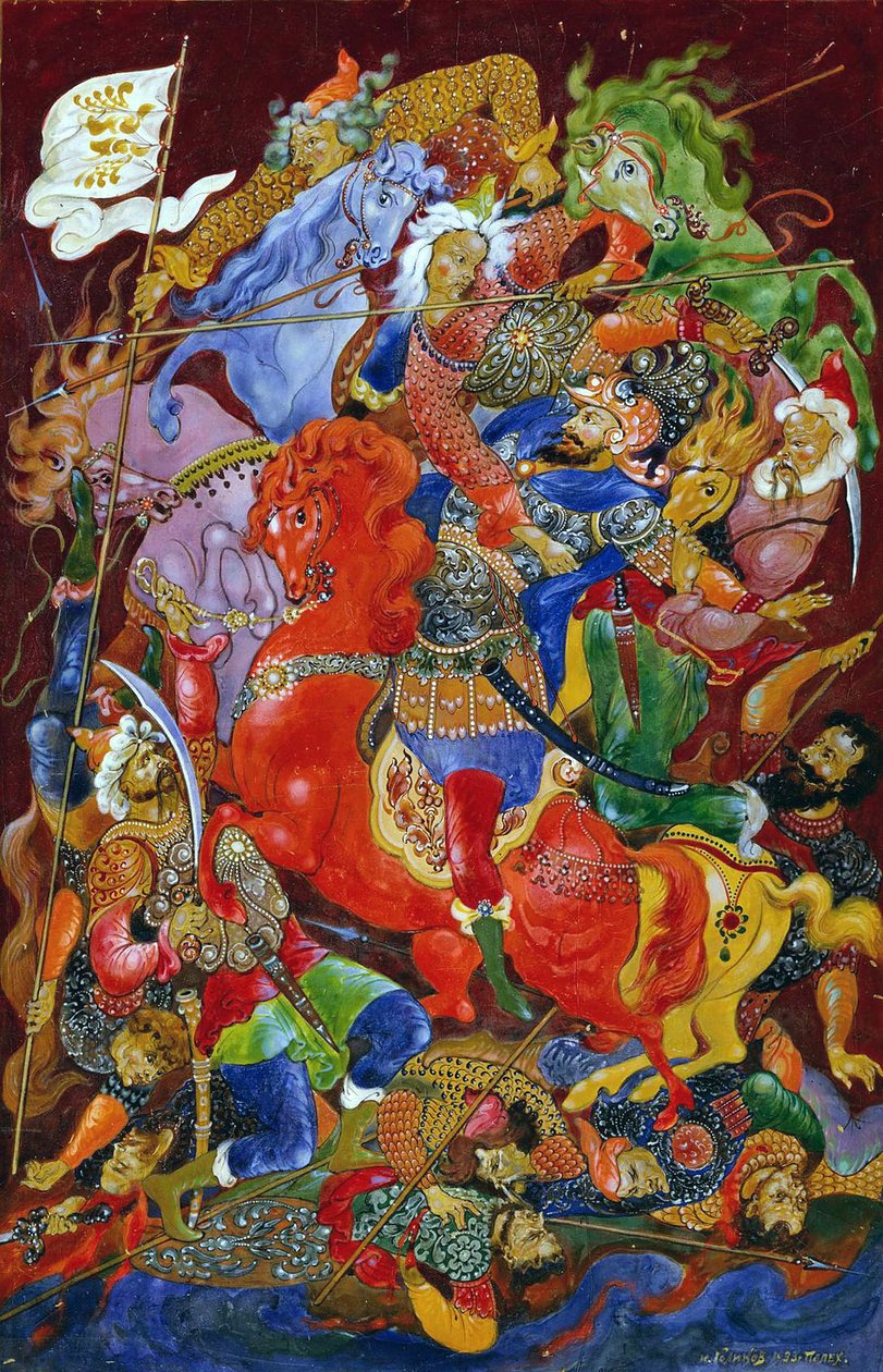 Tillfångatagandet av prins Igor, 1932-1933. av Ivan Ivanovich Golikov