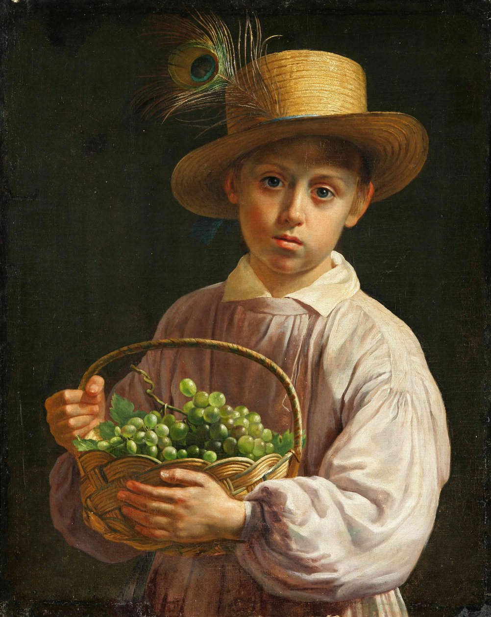 Jan Chrucki. Pojke vid Salamianym kapielušy, XIX. av Ivan Khrutsky