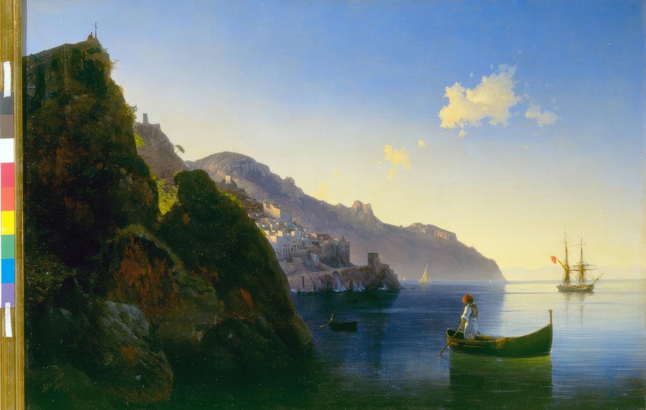 Amalfikusten av Ivan Konstantinovich Aivazovsky