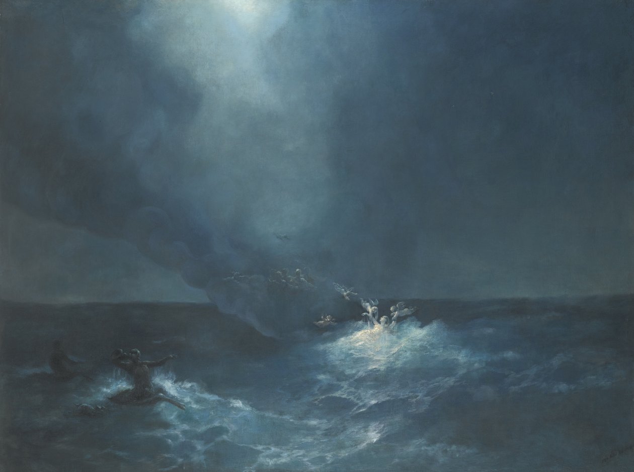 Afrodites födelse, 1887 av Ivan Konstantinovich Aivazovsky