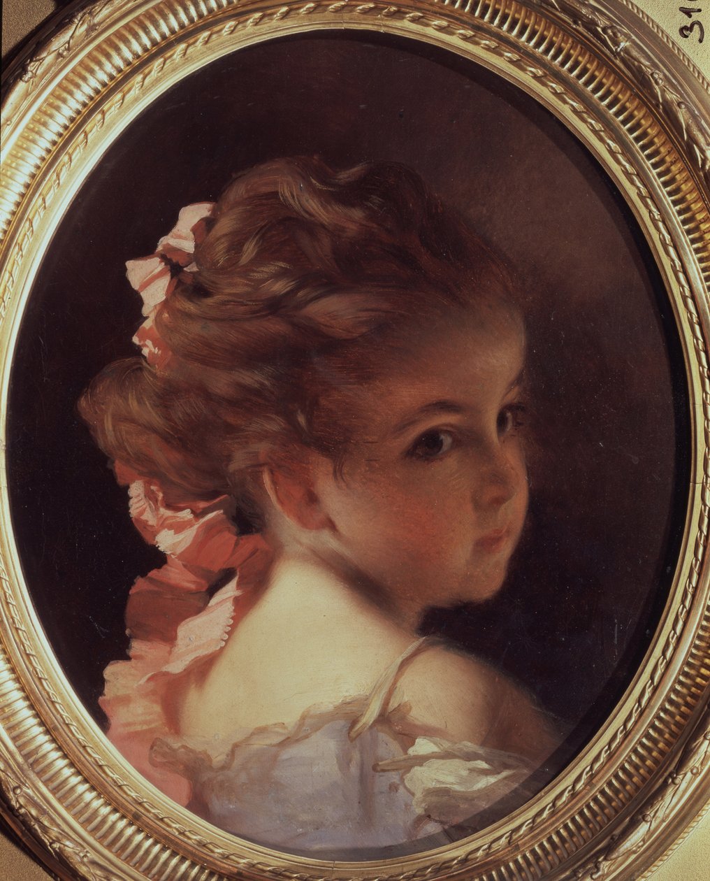 Flickhuvud, 1850-1860 av Ivan Kosmich Makarov