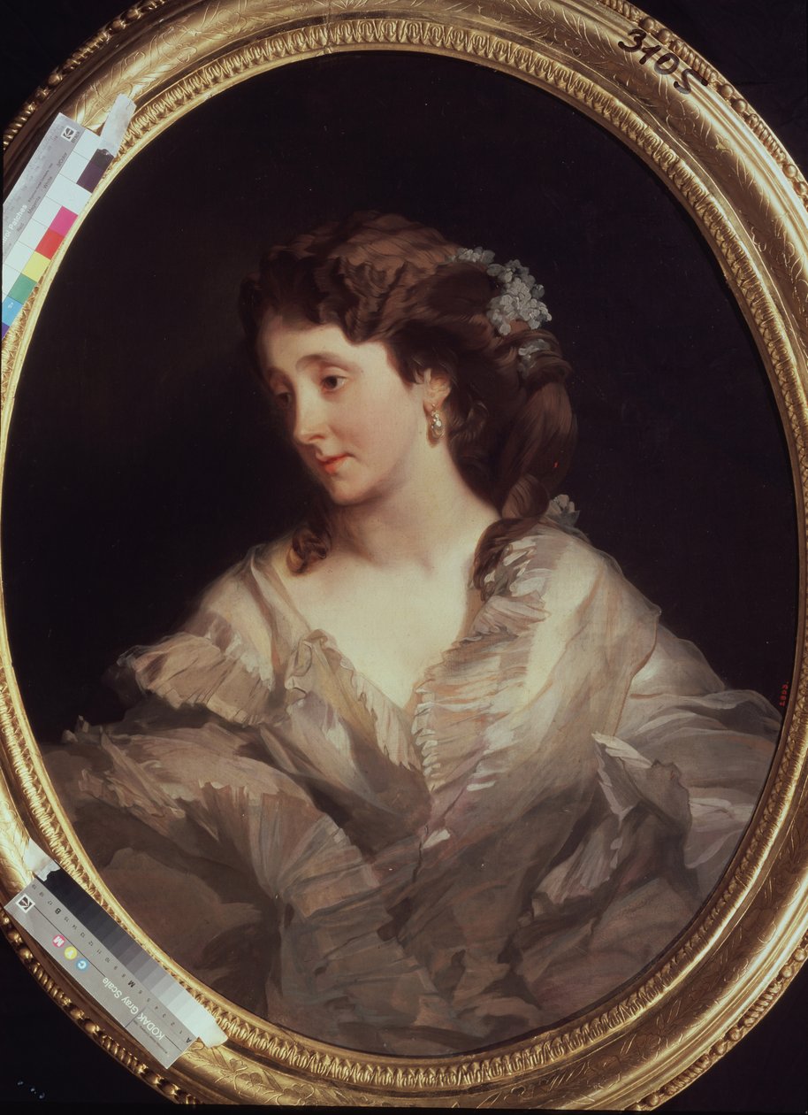 Porträtt av Alexandra Chelischeva, 1860-1870-talen av Ivan Kosmich Makarov